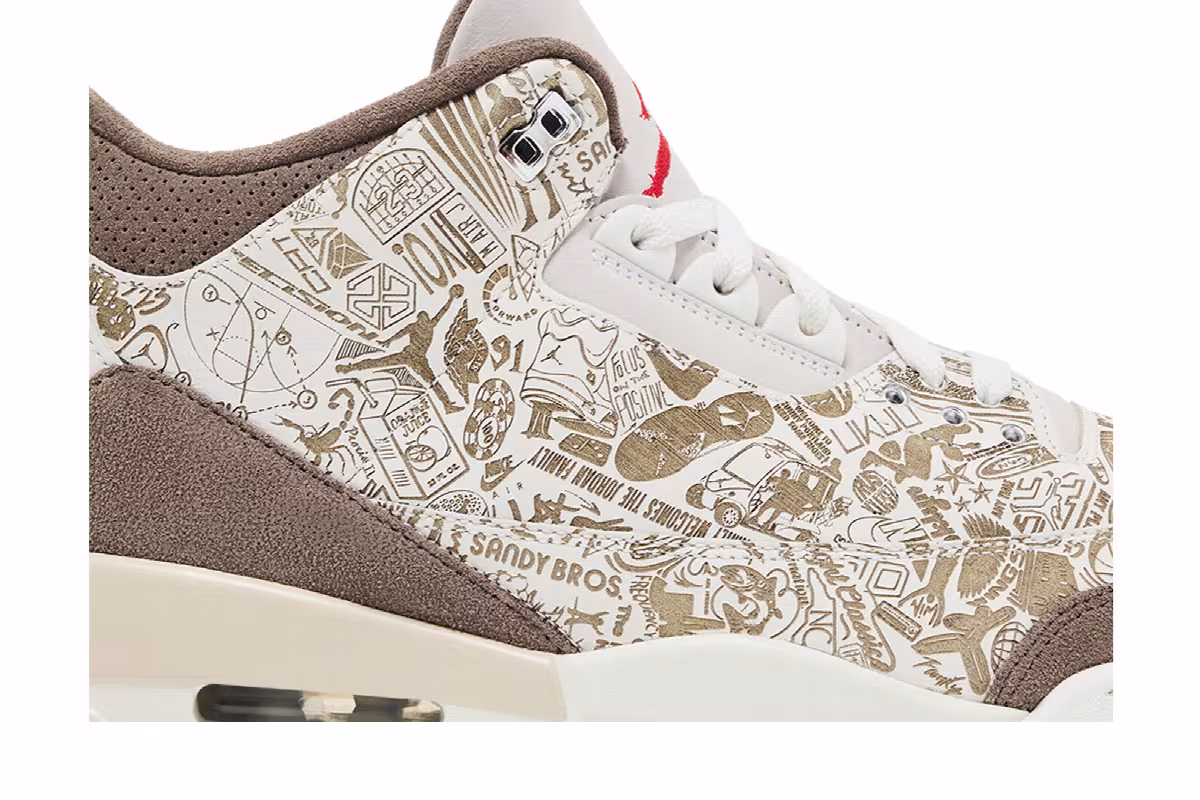 Air Jordan 3 Laser Palomino, view 3