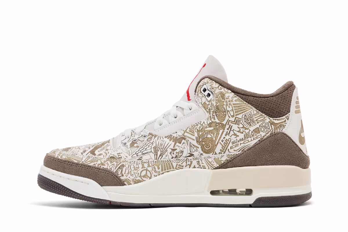 Air Jordan 3 Laser Palomino, view 4