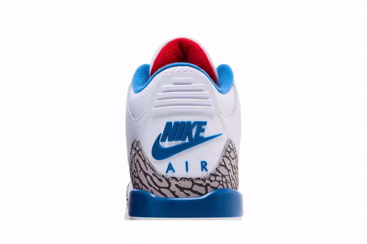 Air Jordan 3 OG GS True Blue 2026, view 8