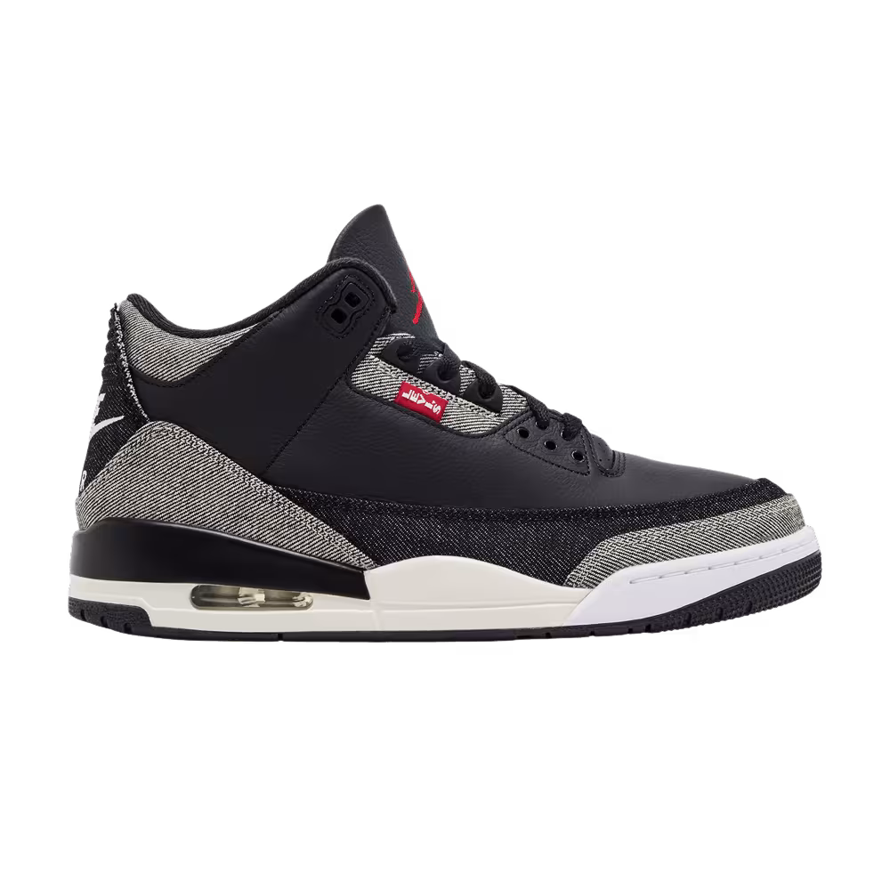 Levi's x Air Jordan 3 SP Black Denim