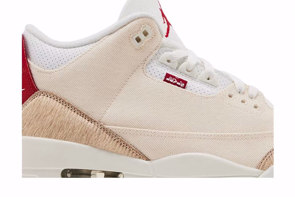 Levi's x Air Jordan 3 Lunar New Year, view 3
