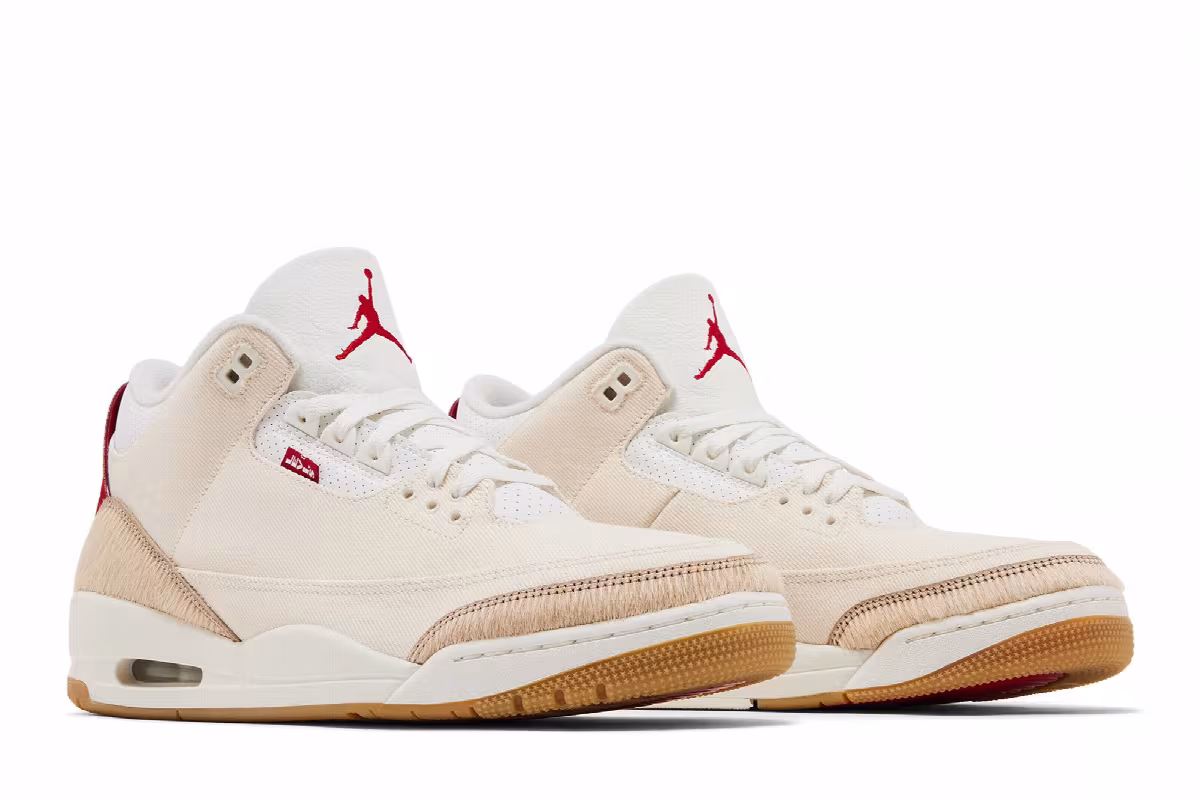 Levi's x Air Jordan 3 Lunar New Year, view 9