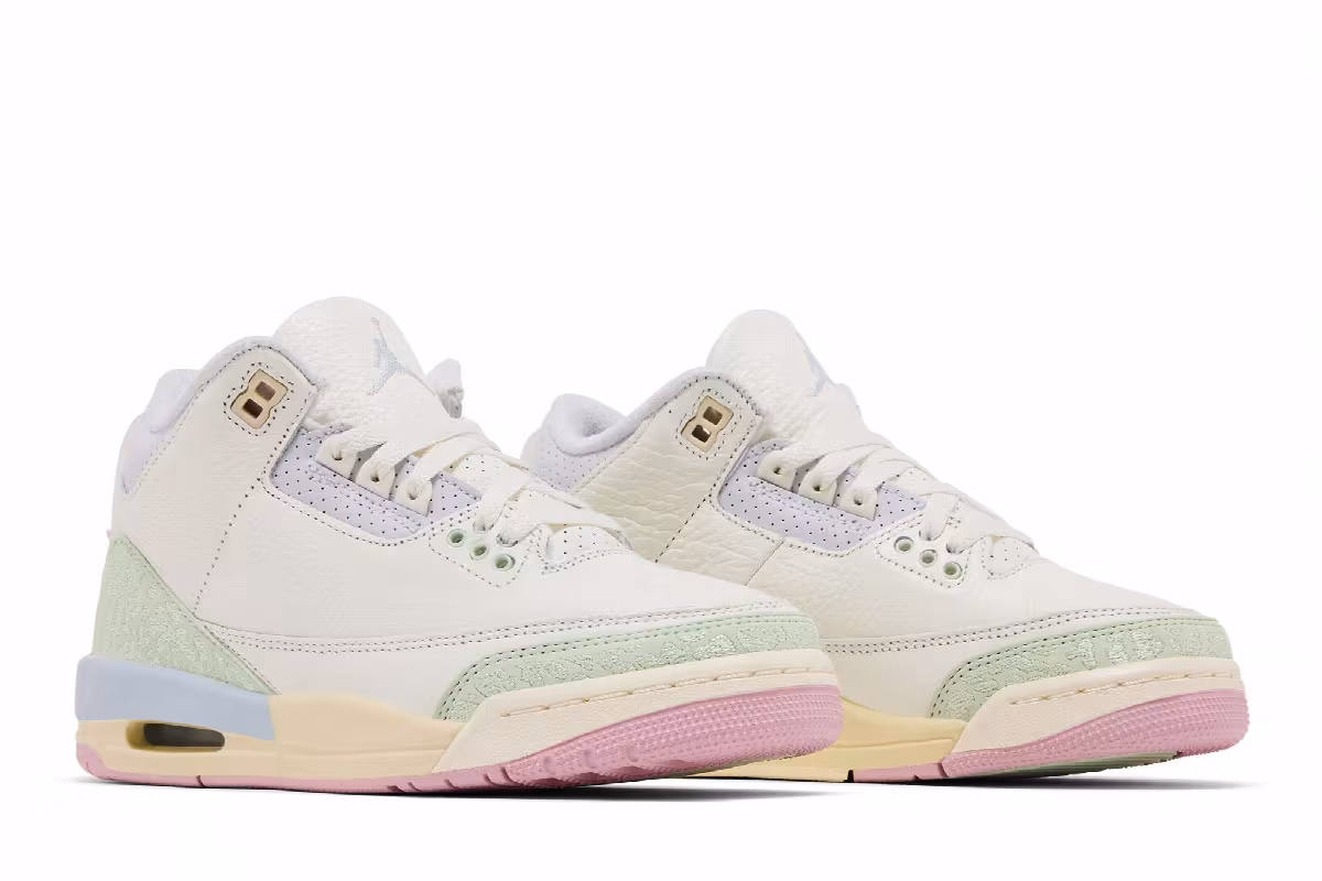 Air Jordan 3 GS Spring Is In The Air, view 9