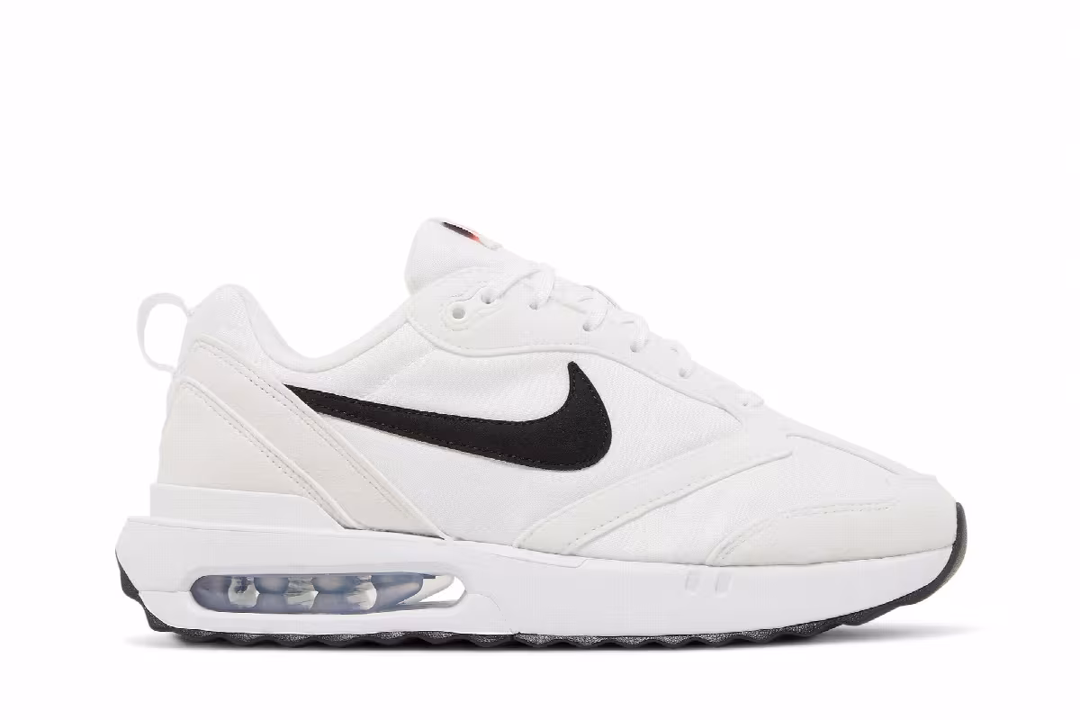 Nike Women's Air Max Dawn White Total Orange, view 2
