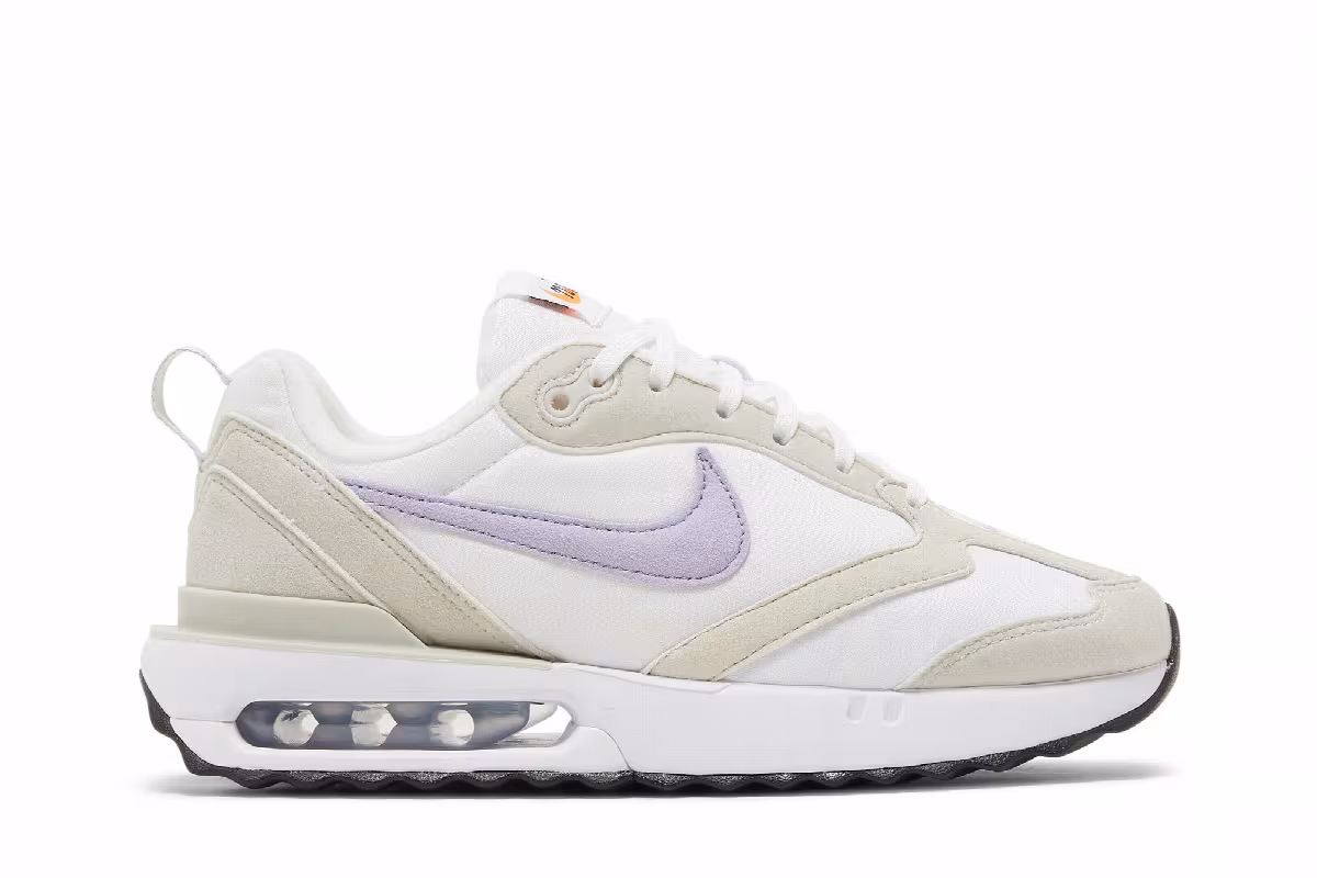 Nike Women's Air Max Dawn Light Bone Purple Dawn, view 2