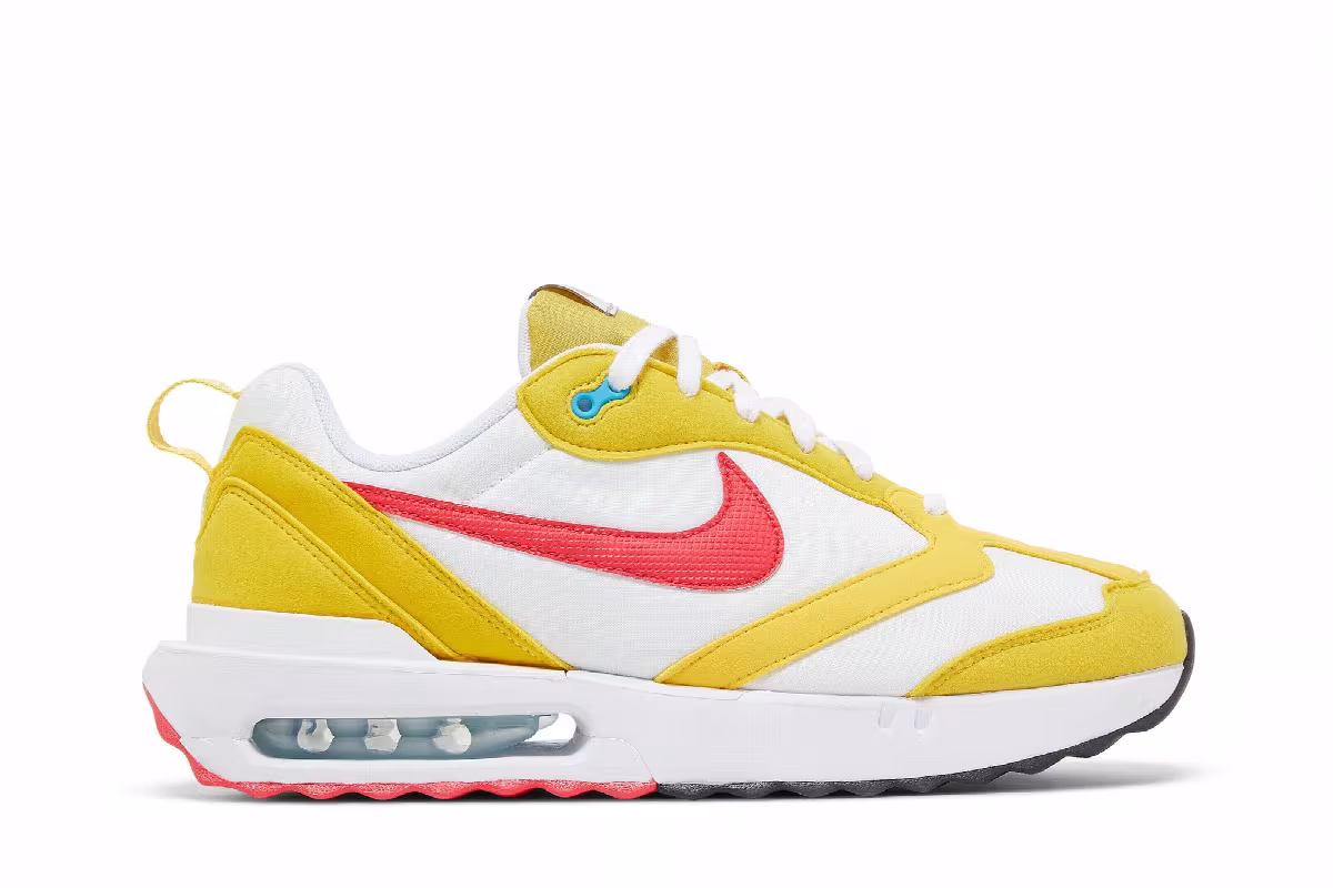 Nike Air Max Dawn Vivid Sulfur Siren Red, view 2