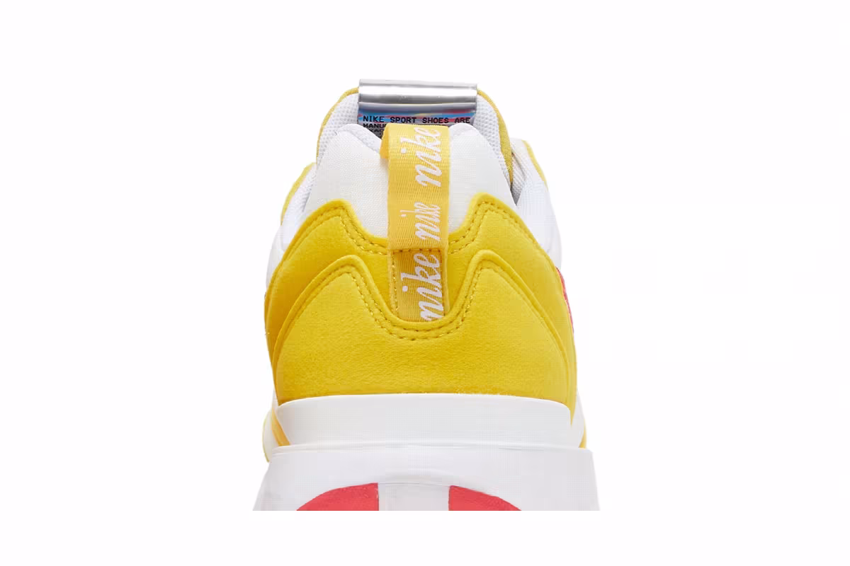 Nike Air Max Dawn Vivid Sulfur Siren Red, view 8