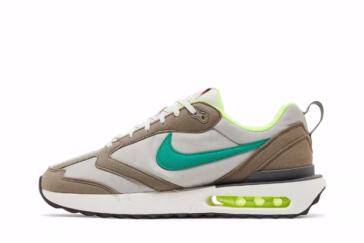 Nike Air Max Dawn Olive Grey Malachite, view 4