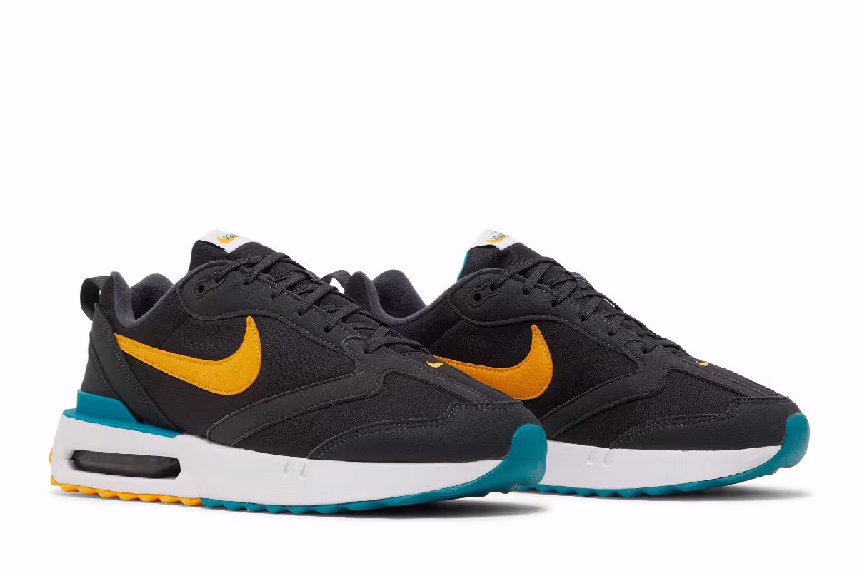 Nike Air Max Dawn Dark Smoke Grey University Gold, view 9