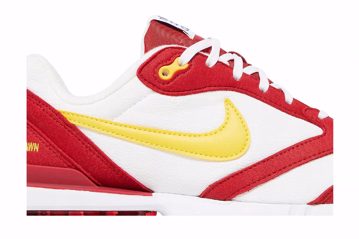 Nike Women's Air Max Dawn Gym Red Vivid Sulfur, view 3