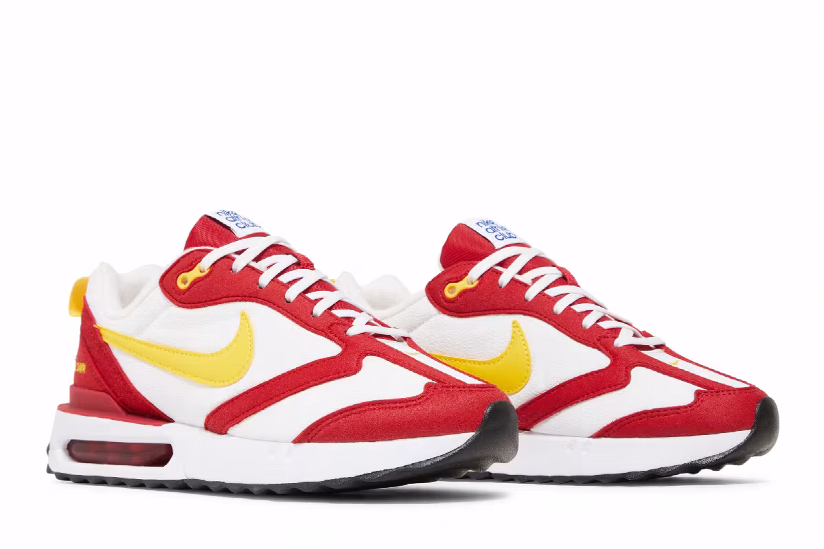 Nike Women's Air Max Dawn Gym Red Vivid Sulfur, view 9