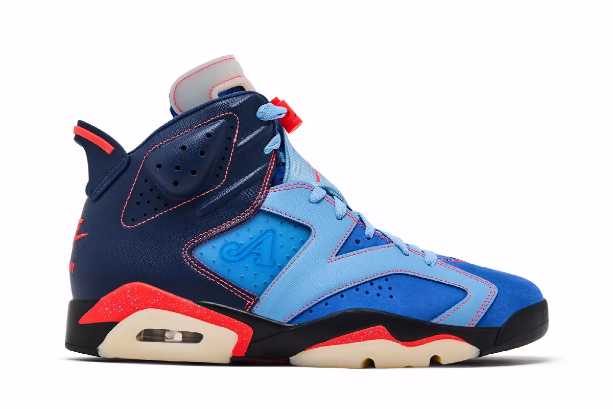 Awake NY x Air Jordan 6 Blueberry, view 2