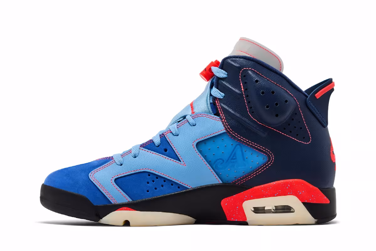 Awake NY x Air Jordan 6 Blueberry, view 4