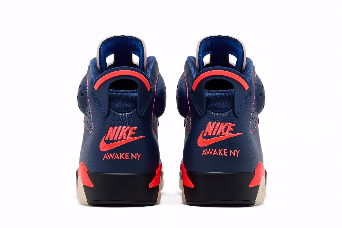 Awake NY x Air Jordan 6 Blueberry, view 7