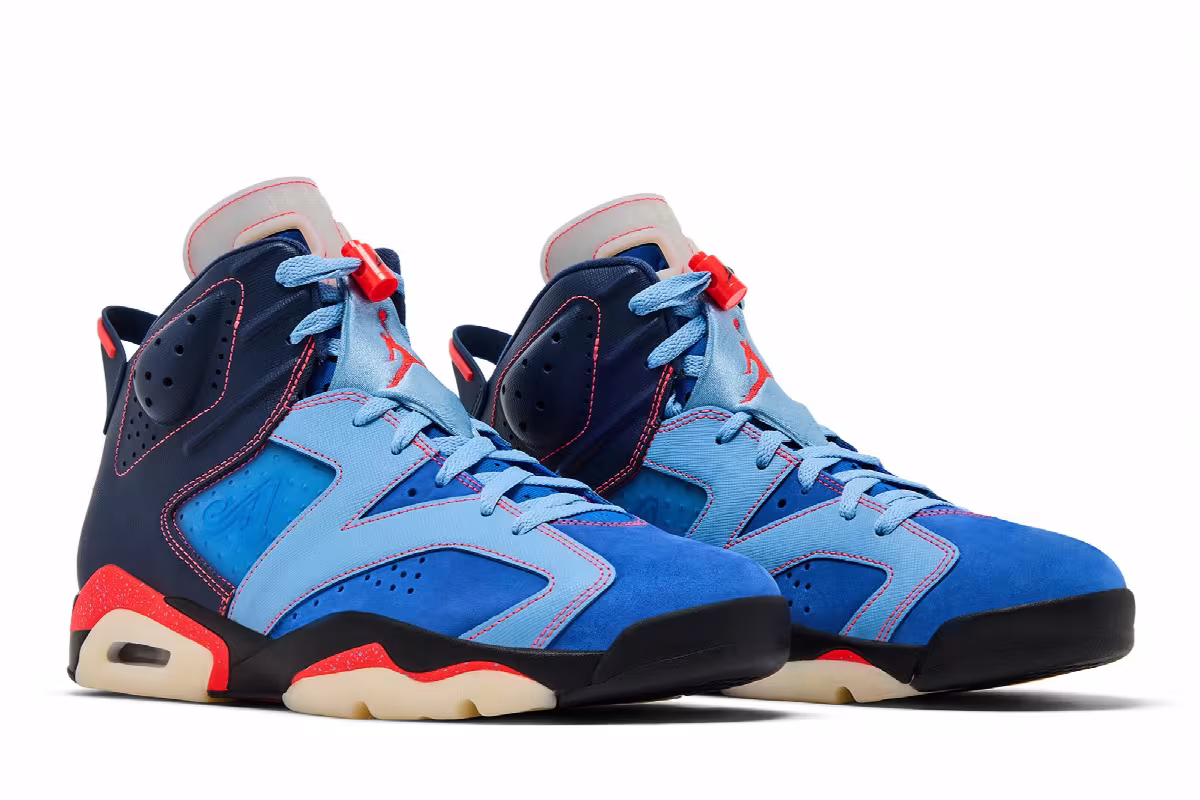 Awake NY x Air Jordan 6 Blueberry, view 9