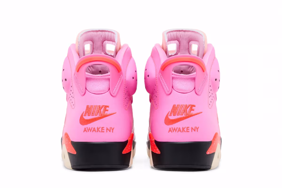 Awake NY x Air Jordan 6 Bubblegum, view 7