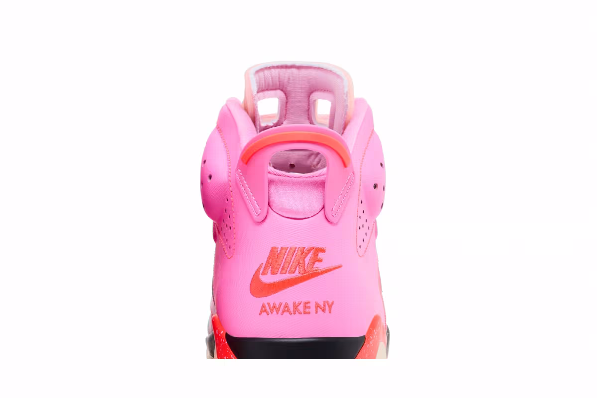 Awake NY x Air Jordan 6 Bubblegum, view 8