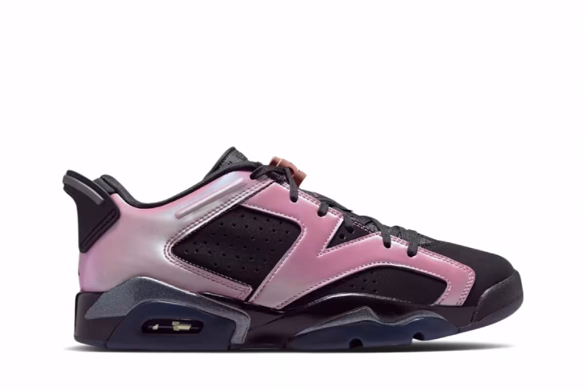Women's Air Jordan 6 Low Desert Berry, view 2