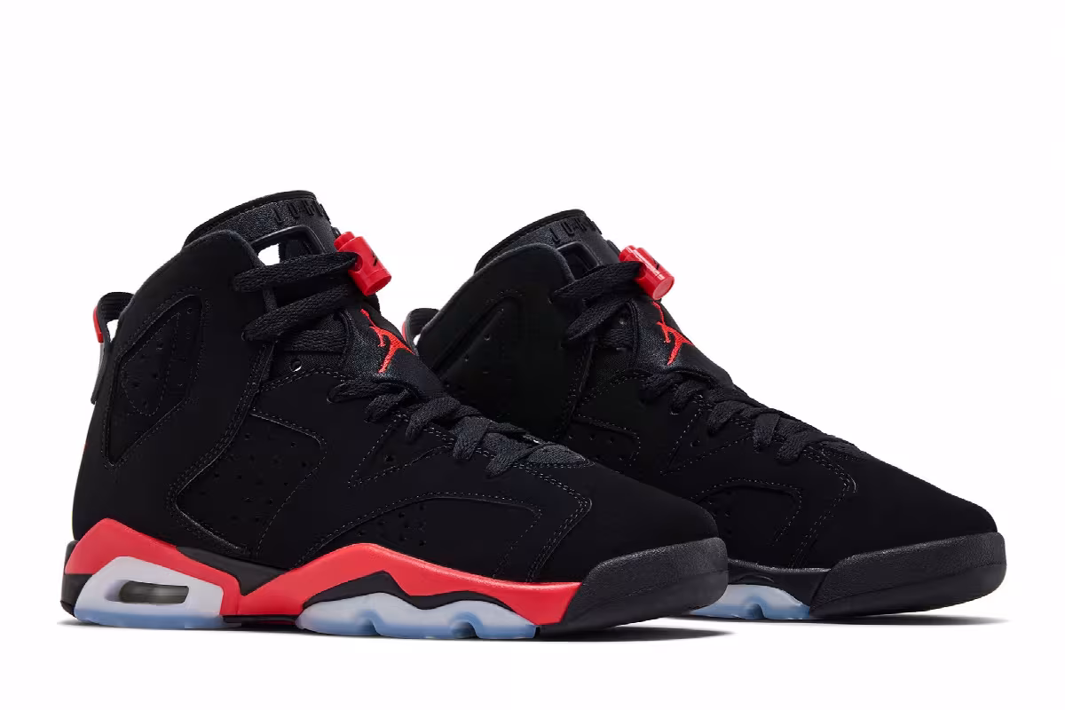 Air Jordan 6 GS Reverse Infrared Salesman, view 9