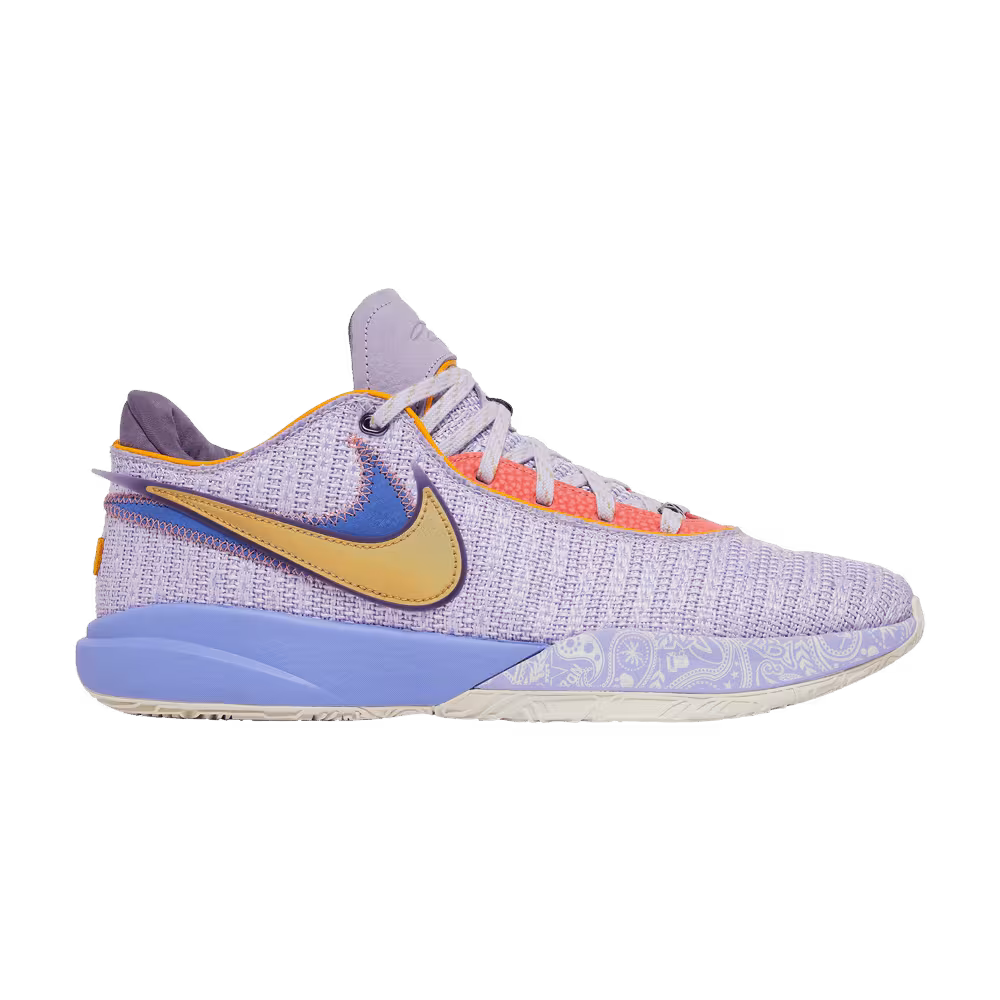 Nike LeBron 20 Purple And Gold