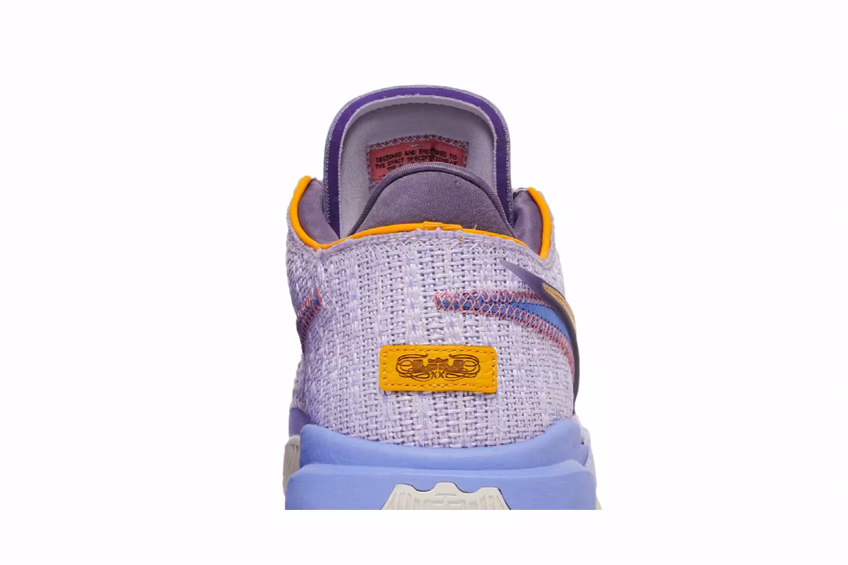 Nike LeBron 20 Purple And Gold, view 8