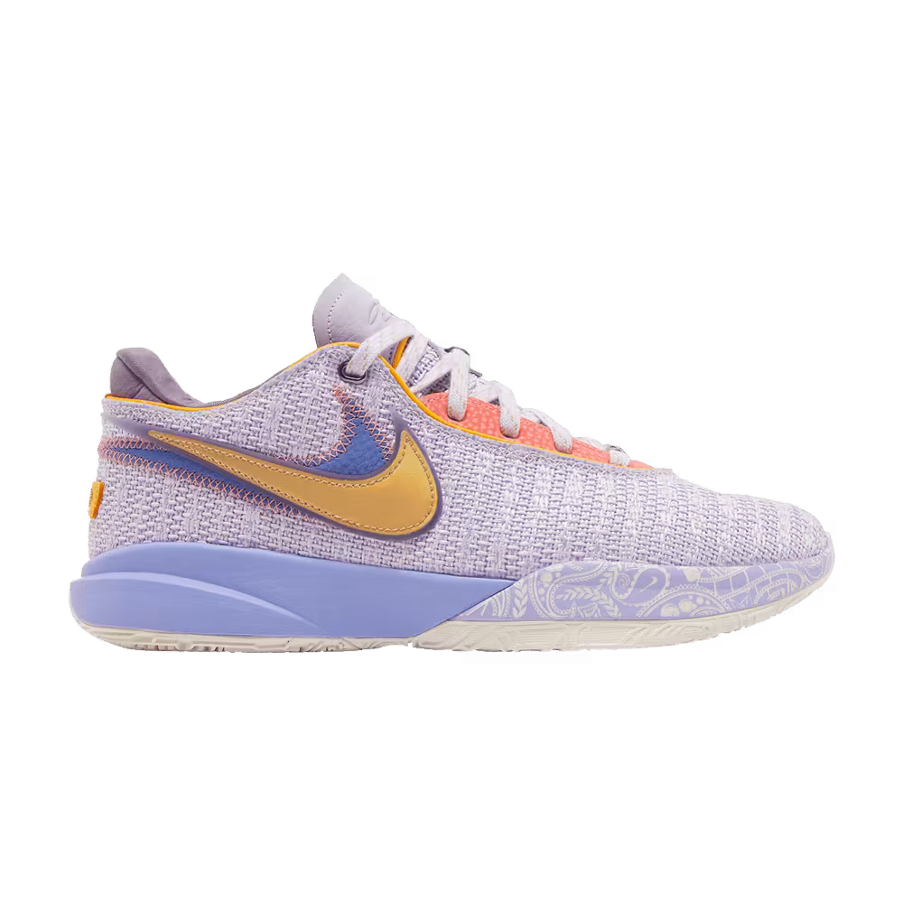 Nike LeBron 20 EP Purple And Gold
