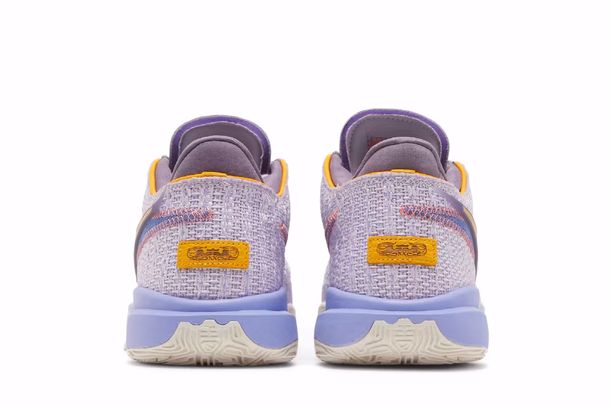 Nike LeBron 20 EP Purple And Gold, view 7