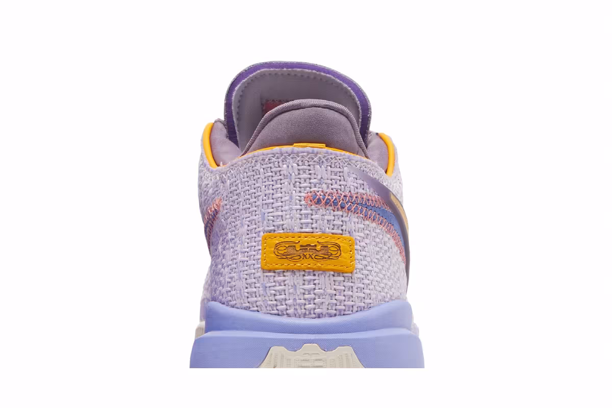 Nike LeBron 20 EP Purple And Gold, view 8