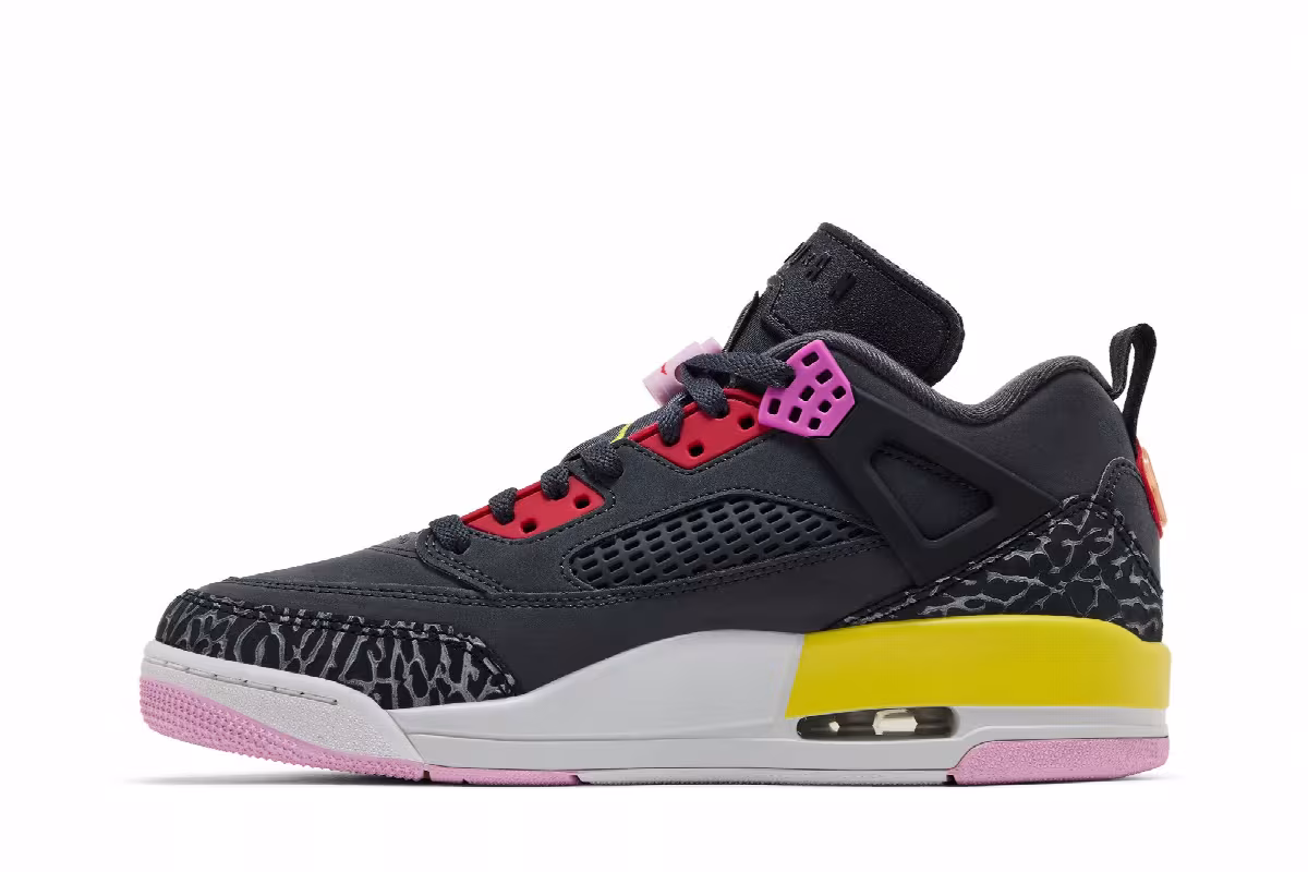 Air Jordan Spizike Low Anthracite Black, view 4