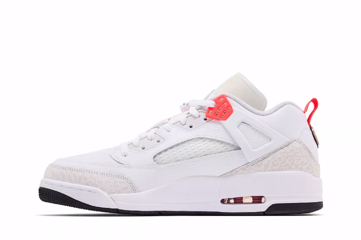 Air Jordan Spizike Low White Vast Grey, view 4