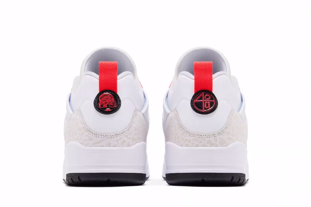 Air Jordan Spizike Low White Vast Grey, view 7