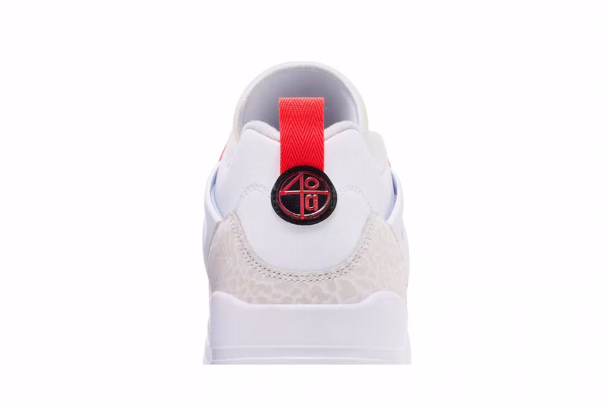 Air Jordan Spizike Low White Vast Grey, view 8