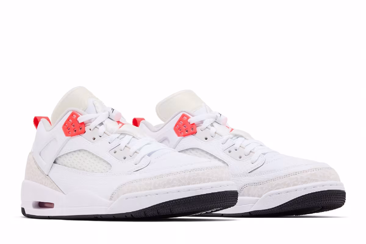 Air Jordan Spizike Low White Vast Grey, view 9