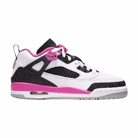 Air Jordan Spizike Low GS 'White Black Anthracite Laser Fuchsia'