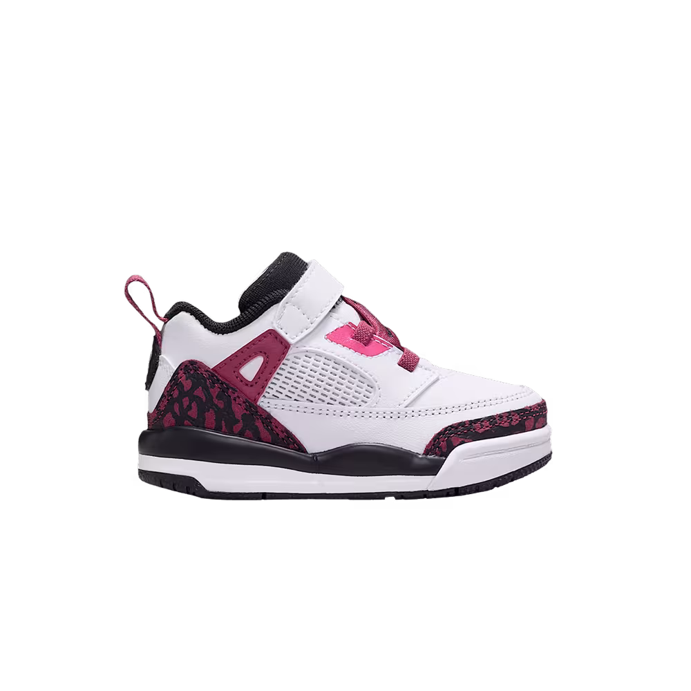 Air Jordan Jordan Spizike Low TD White Sweet Beet Desert Pink Off Noir