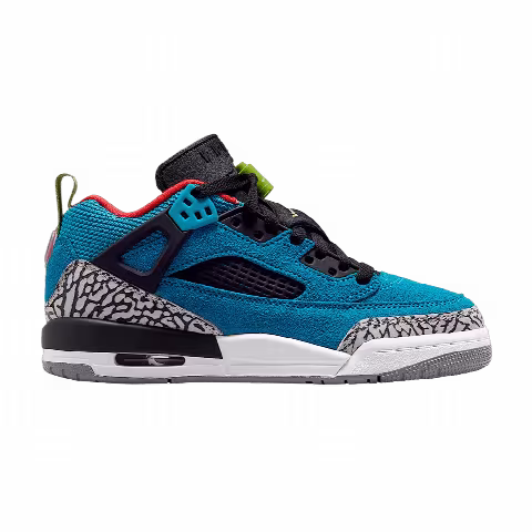 Air Jordan Jordan Spizike Low GS 'Neo Turquoise Light Crimson Cosmic Fuchsia Vivid Green'