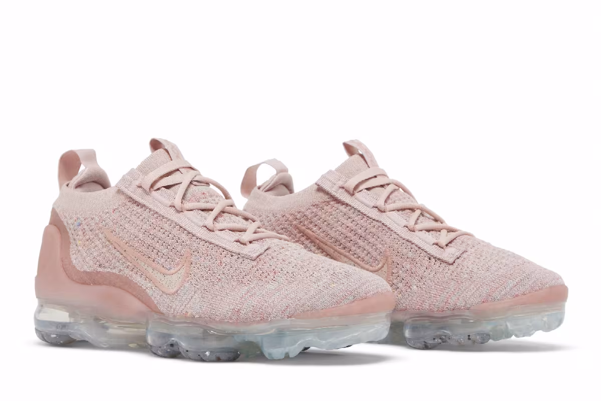 Nike Women's Air VaporMax 2021 Flyknit Pink Oxford, view 9