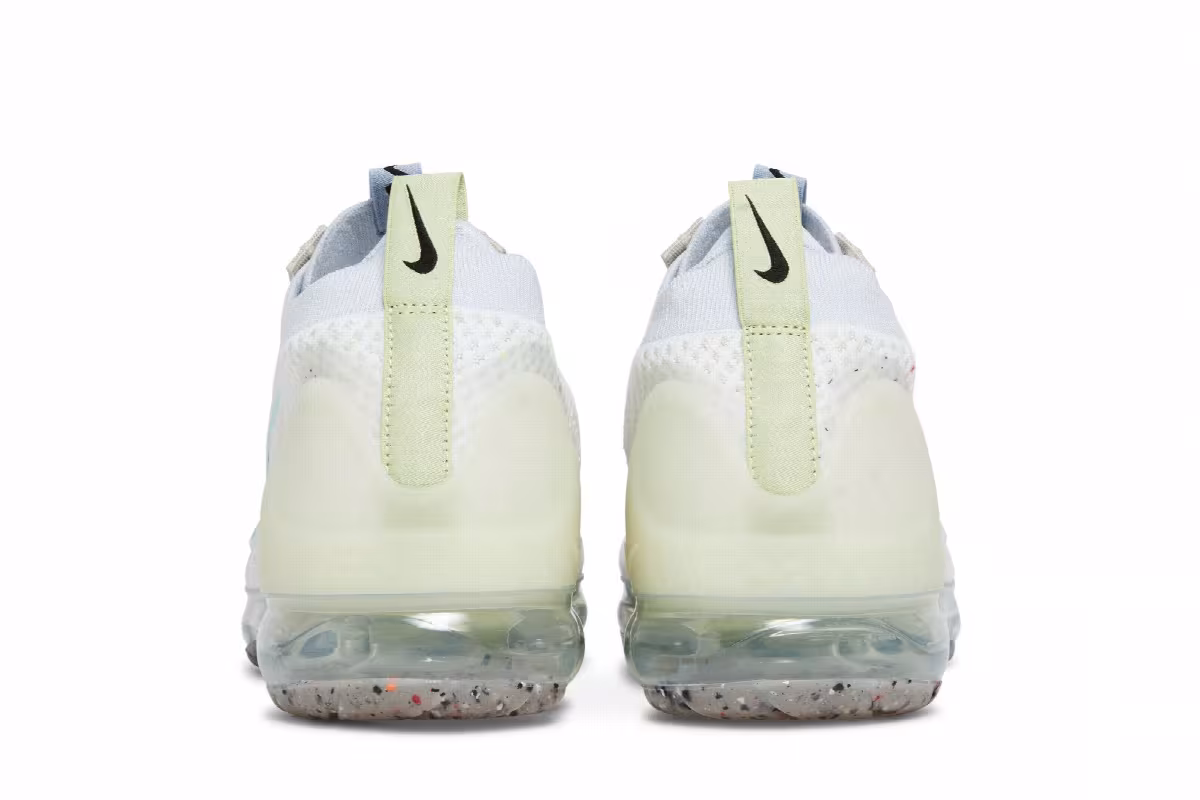 Nike Air VaporMax 2021 Flyknit Mismatched Swoosh - White, view 7