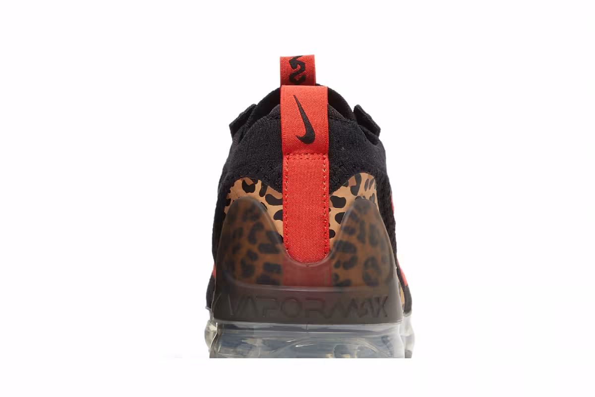 Nike Women's Air Vapormax 2021 Flyknit Leopard, view 8