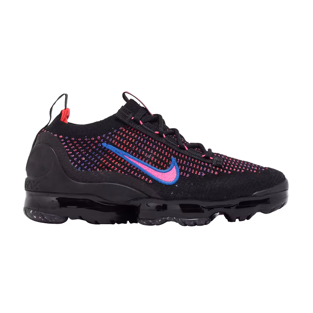 Nike Women's Air VaporMax Flyknit Black Hyper Pink
