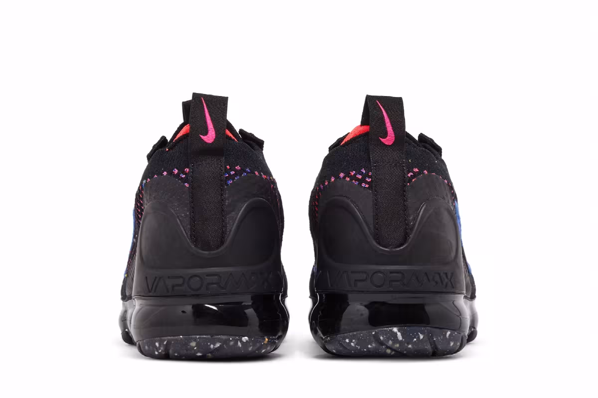Nike Women's Air VaporMax Flyknit Black Hyper Pink, view 7