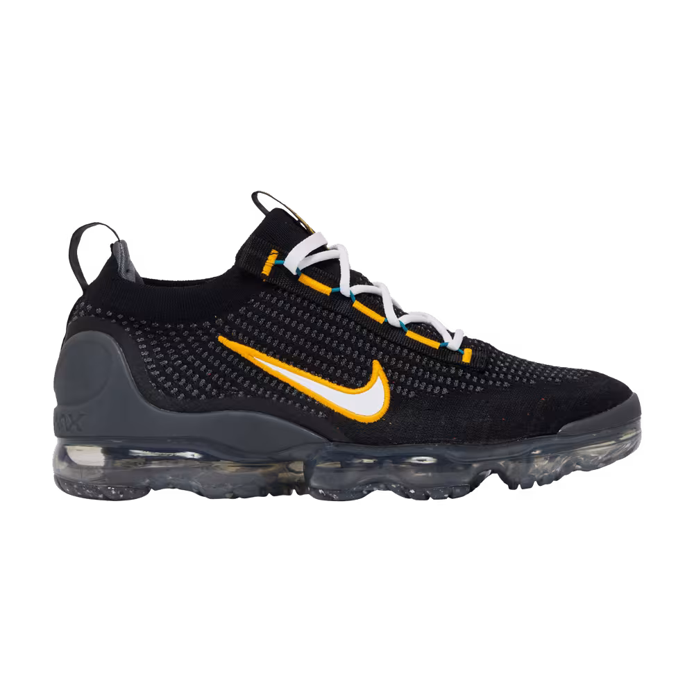 Nike Air VaporMax 2021 Flyknit Black University Gold