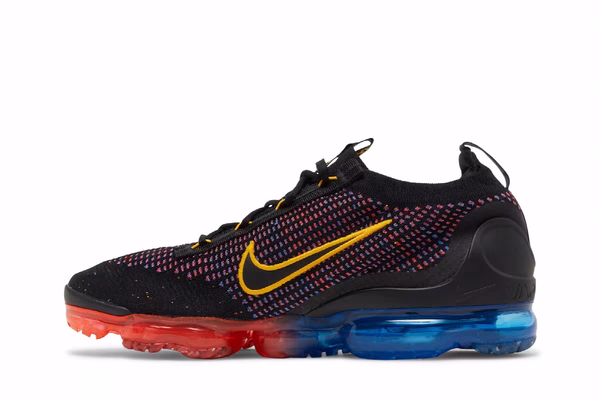 Nike Air VaporMax 2021 Flyknit Black Multi, view 4