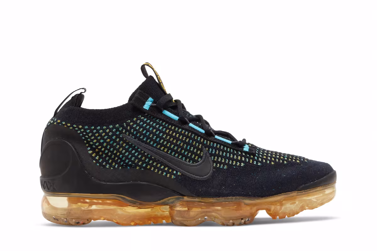 Nike Air VaporMax 2021 Flyknit Pollen Chlorine Blue, view 2