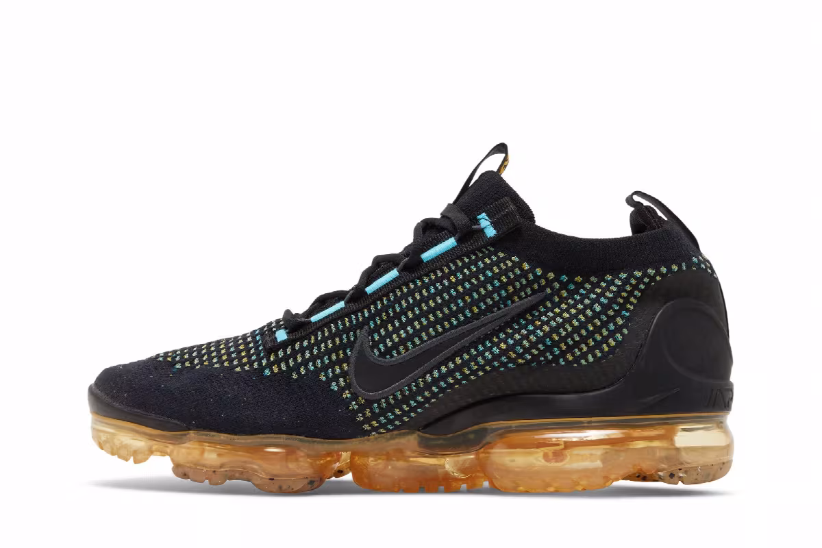 Nike Air VaporMax 2021 Flyknit Pollen Chlorine Blue, view 4