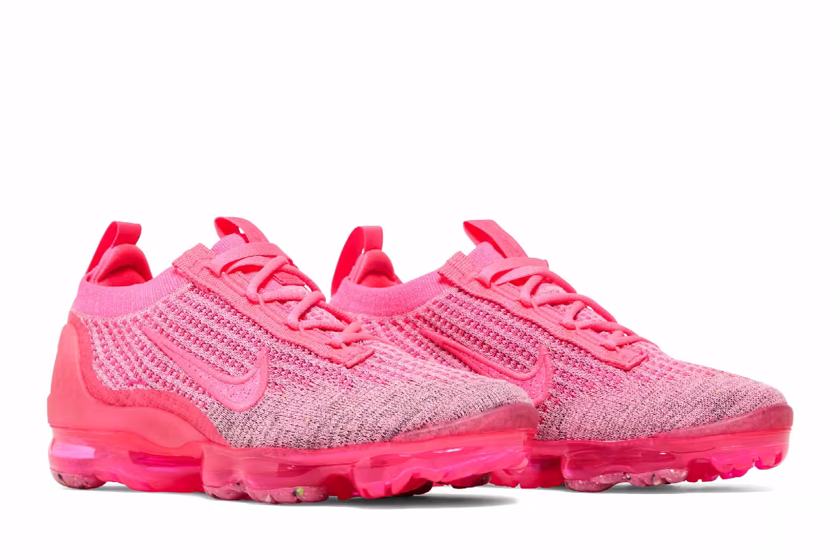 Nike Women's Air VaporMax 2021 Flyknit Hyper Pink, view 9
