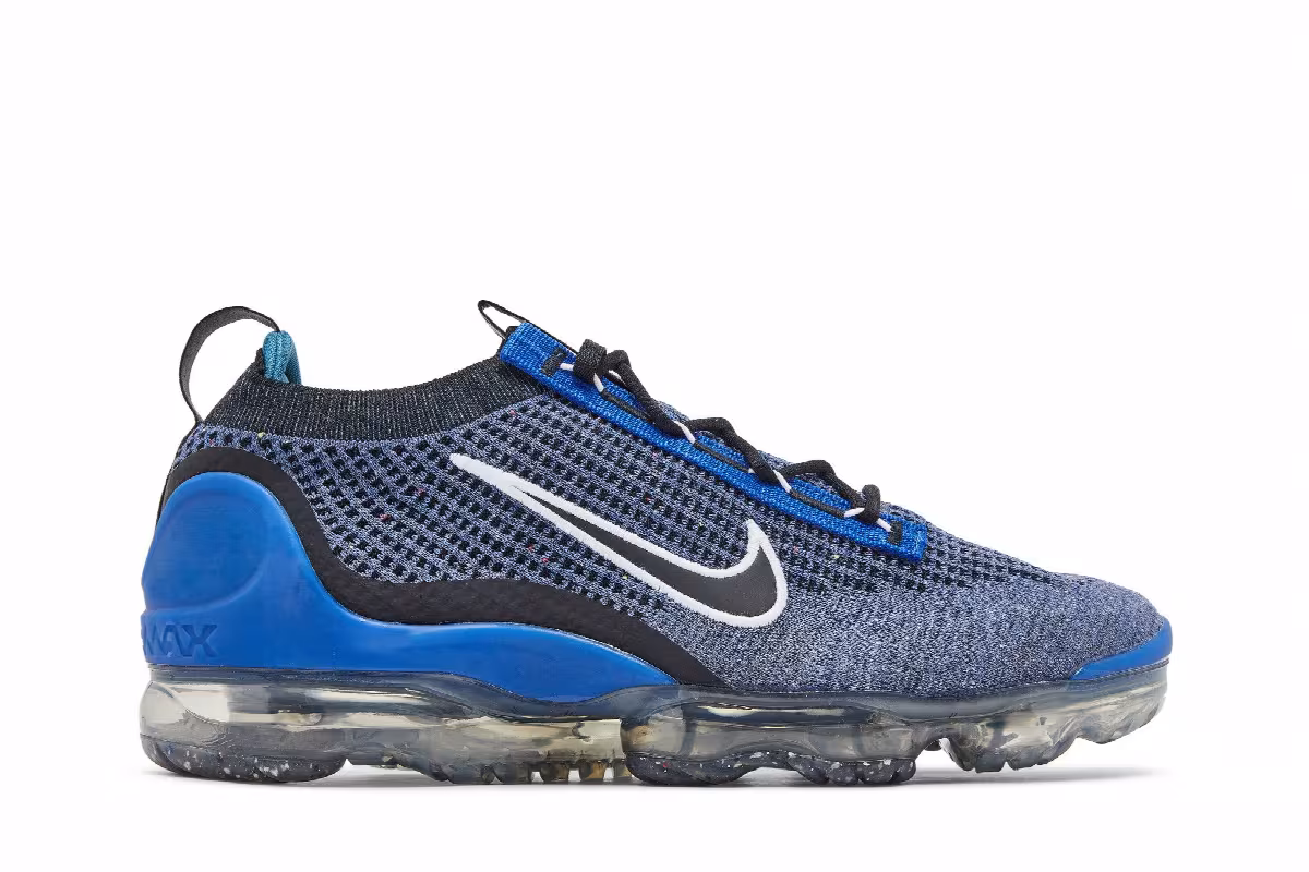 Nike Air VaporMax 2021 Flyknit Game Royal Anthracite, view 2
