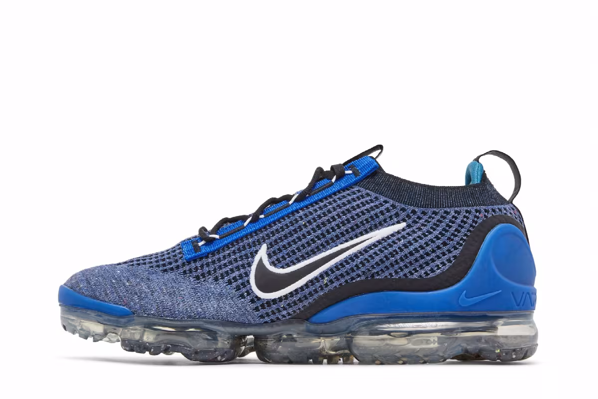 Nike Air VaporMax 2021 Flyknit Game Royal Anthracite, view 4