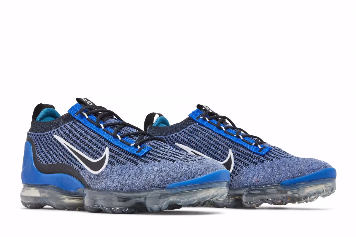 Nike Air VaporMax 2021 Flyknit Game Royal Anthracite, view 9