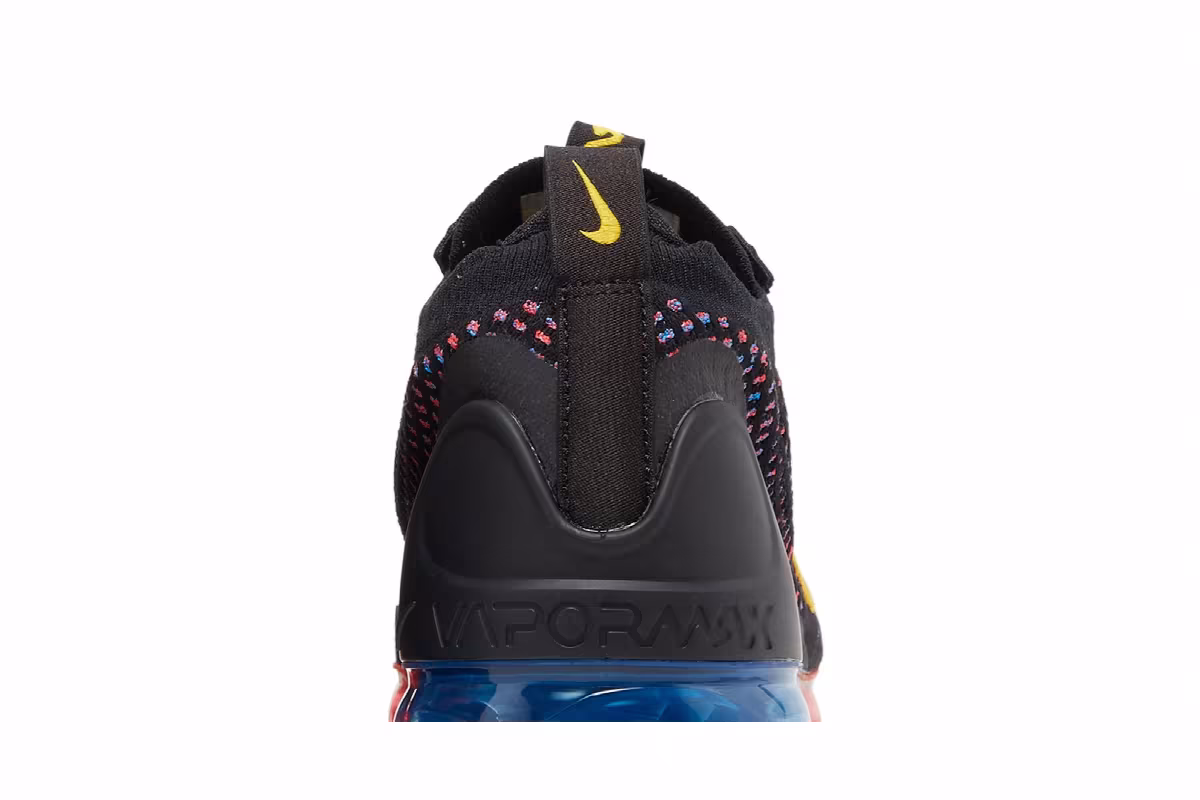 Nike Air VaporMax 2021 Flyknit GS Black Multi, view 8